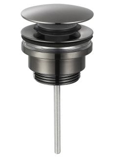 Донный клапан для раковины AQUAme AQM7003GM без перелива металл